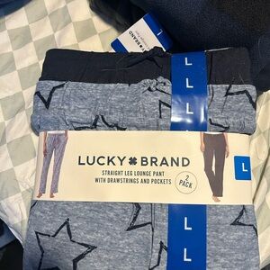 Lucky Brand women’s Lounge Pants - Blue and Black